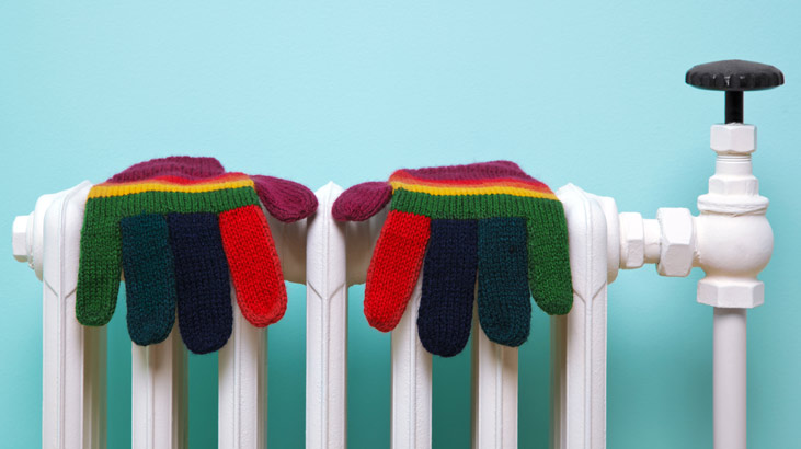 gloves-on-radiator
