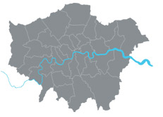 We cover the London area